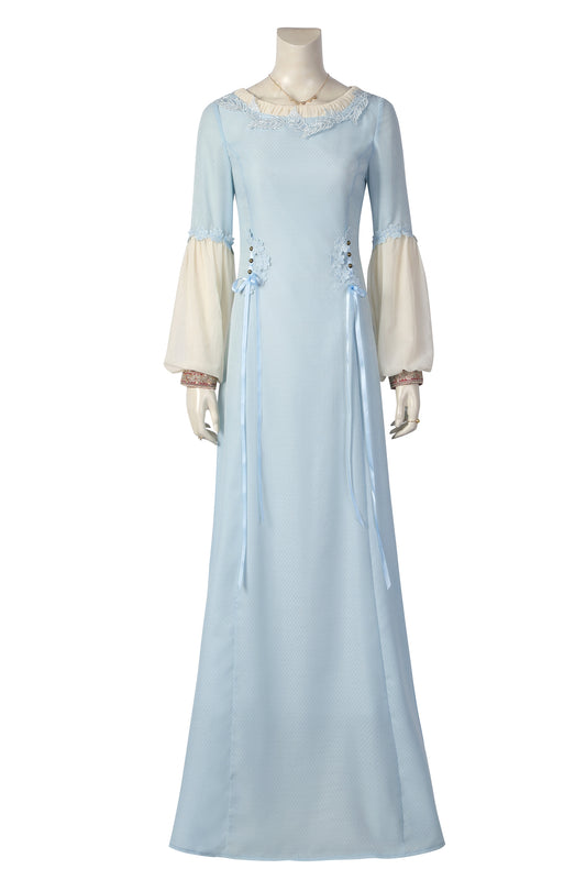 Alicent Hightower Blaues Kleid Cosplay Kostüm
