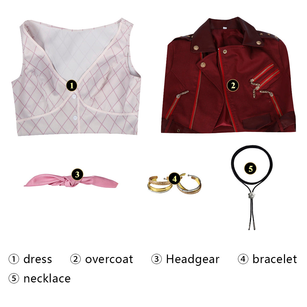 Aerith Gainsborough Cosplay Kostüm