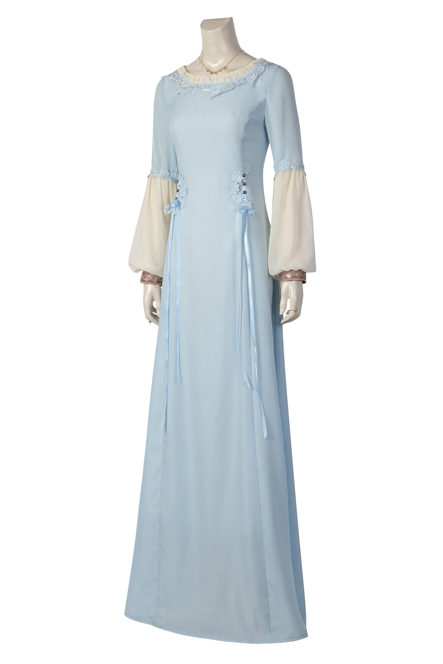 Alicent Hightower Blaues Kleid Cosplay Kostüm