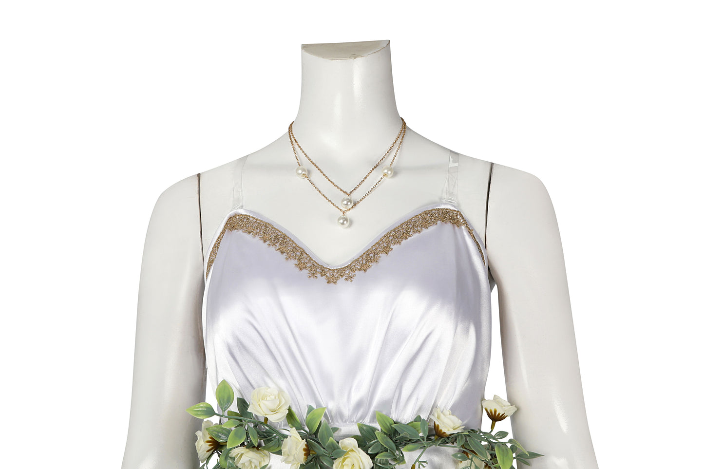 Aerith Gold Saucer Kleid Cosplay Kostüm